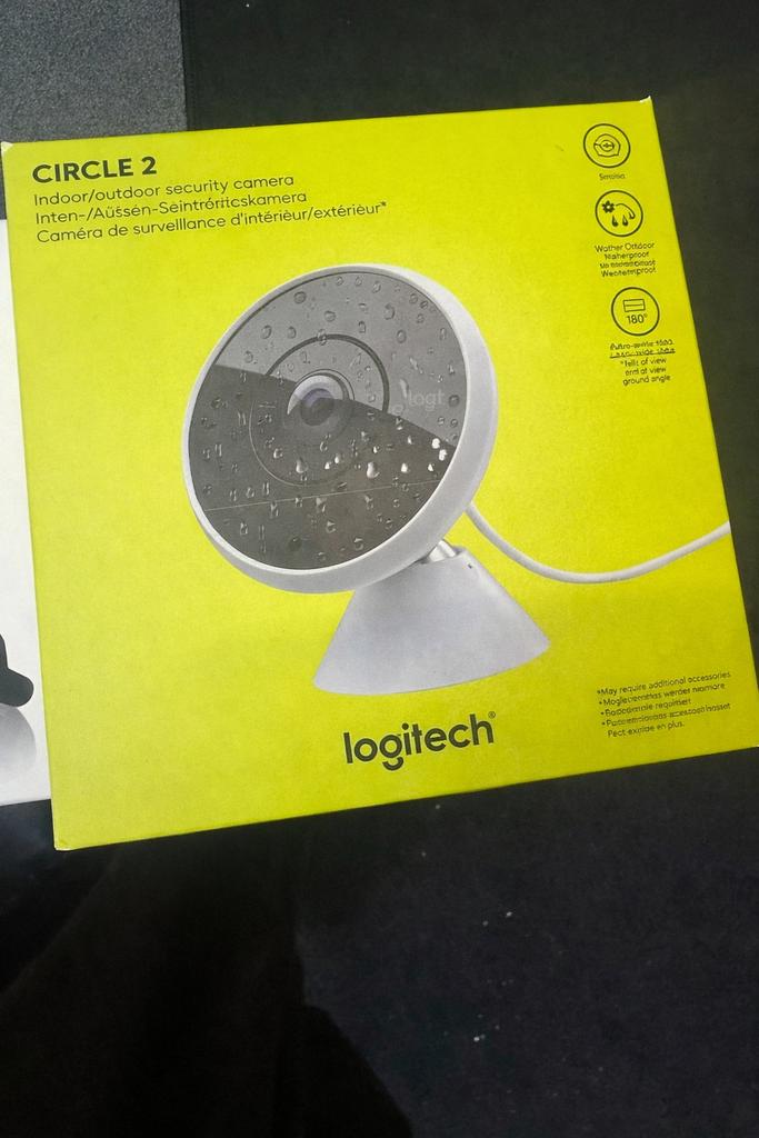 Logitech Circle 2 Beveiligingscamera – Binnen/Buiten – Nieuw, Ophalen of Verzenden, Nieuw