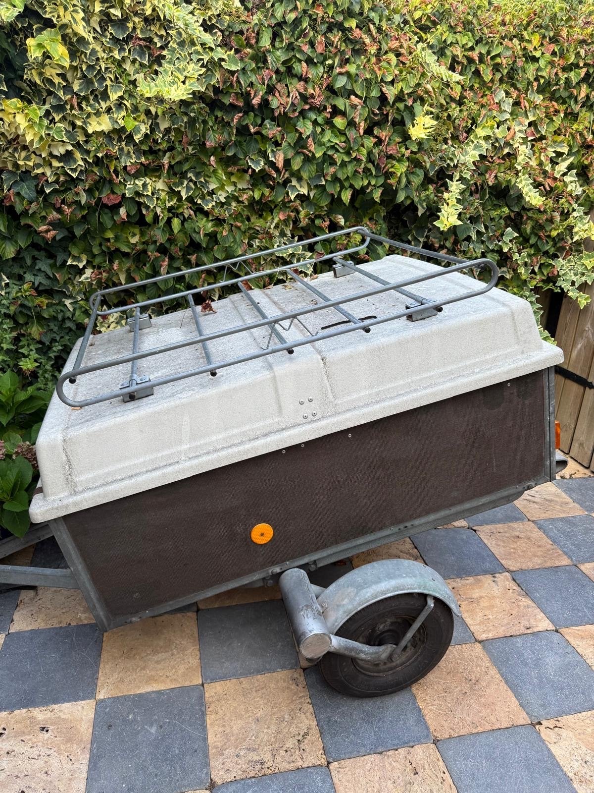 Compacte aanhanger ideaal voor vakantie of vissen, Auto diversen, Aanhangers en Bagagewagens, Ophalen, Gebruikt