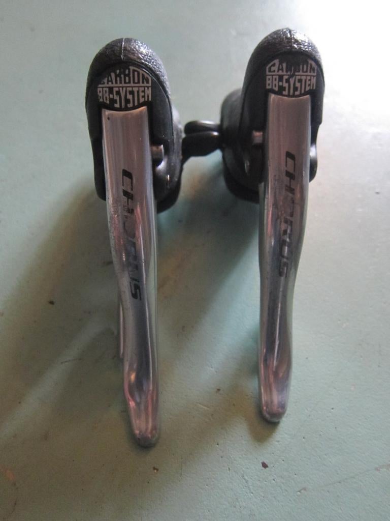 Vintage Campagnolo Chorus 9 speed shifters/remmen, Fietsen en Brommers, Fietsonderdelen, Ophalen of Verzenden, Gebruikt, Overige typen