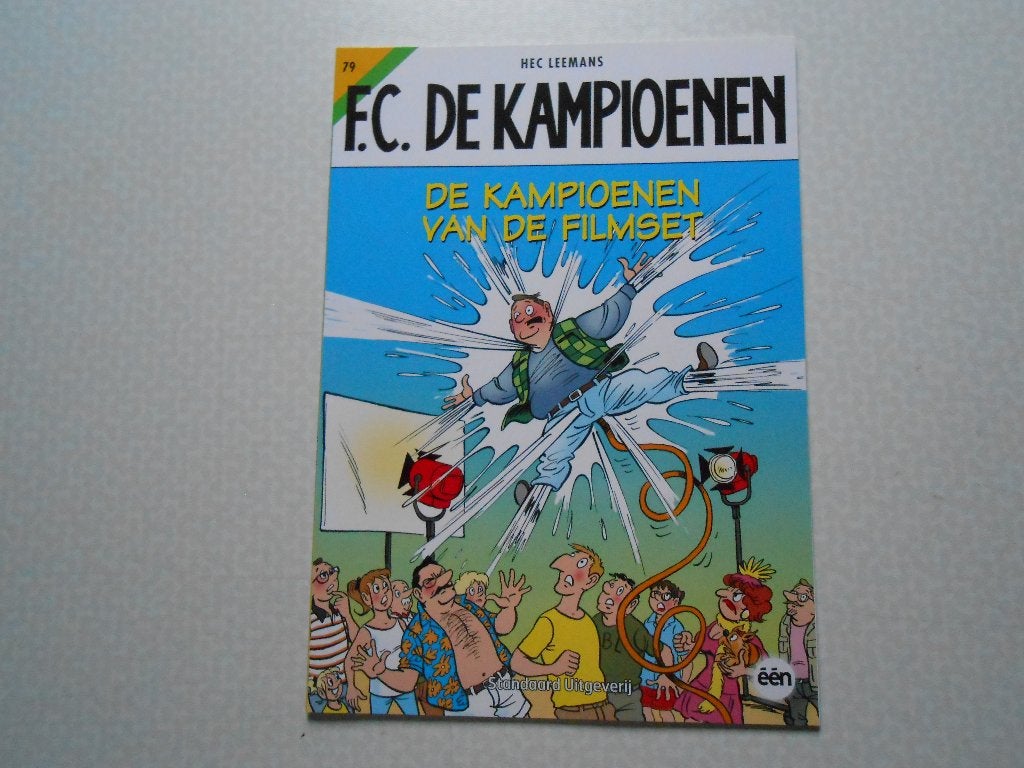 F.C. De kampioenen 79 De kampioenen van de filmset 2013 1ste, Eén stripboek, Nieuw, Hec Leemans, Ophalen of Verzenden