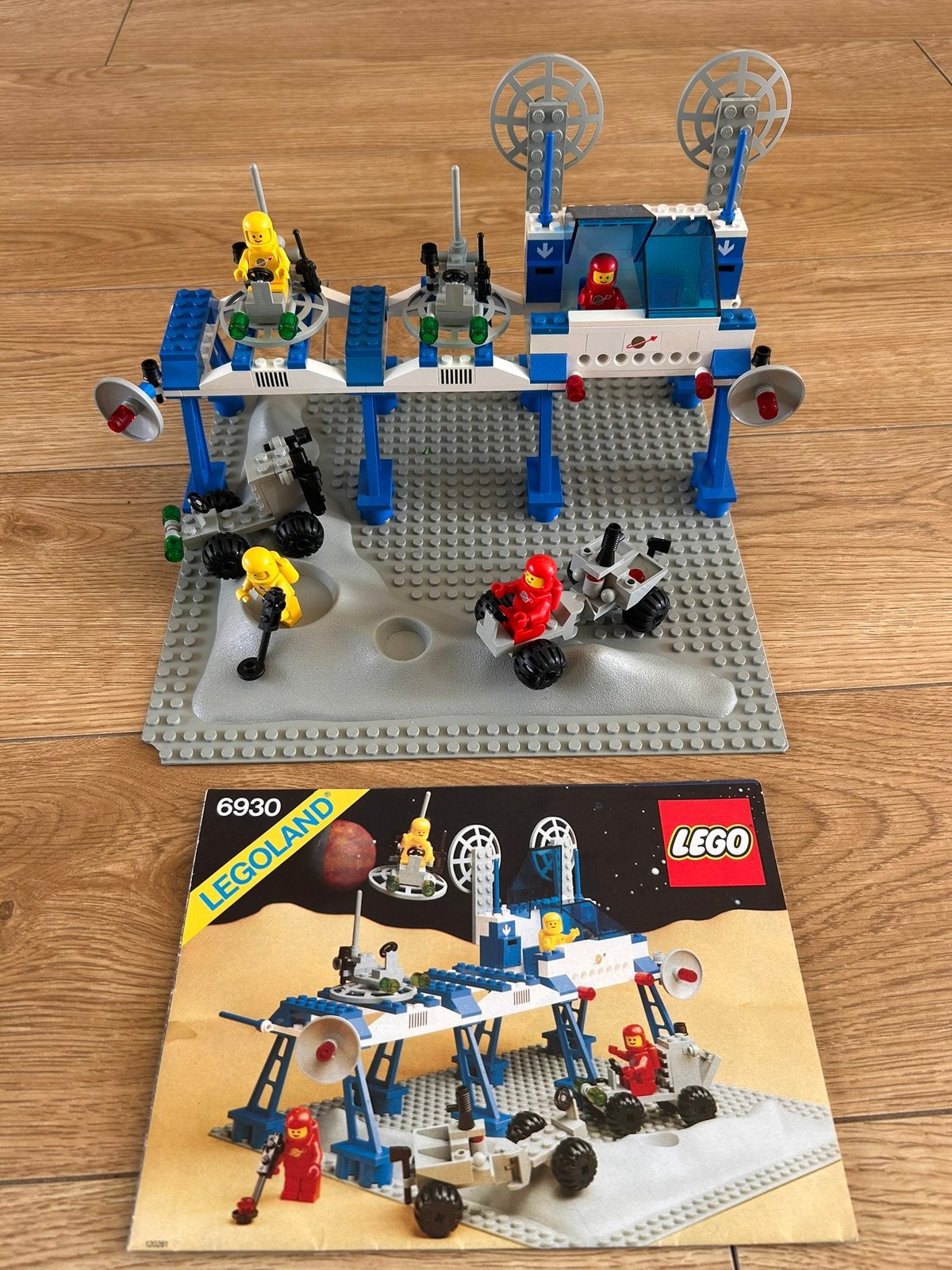 LEGO 6930 Space Supply Station – compleet – 1983, Lego, Ophalen of Verzenden, Zo goed als nieuw, Space