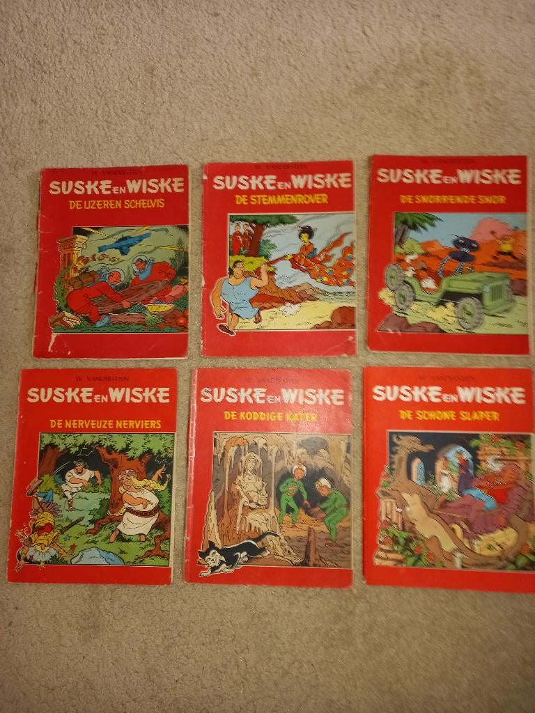 Suske en Wiske TG Twee kleuren Gelijkvormig 1, Boeken, Stripboeken, Gelezen, Willy Vandersteen, Ophalen of Verzenden, Meerdere stripboeken