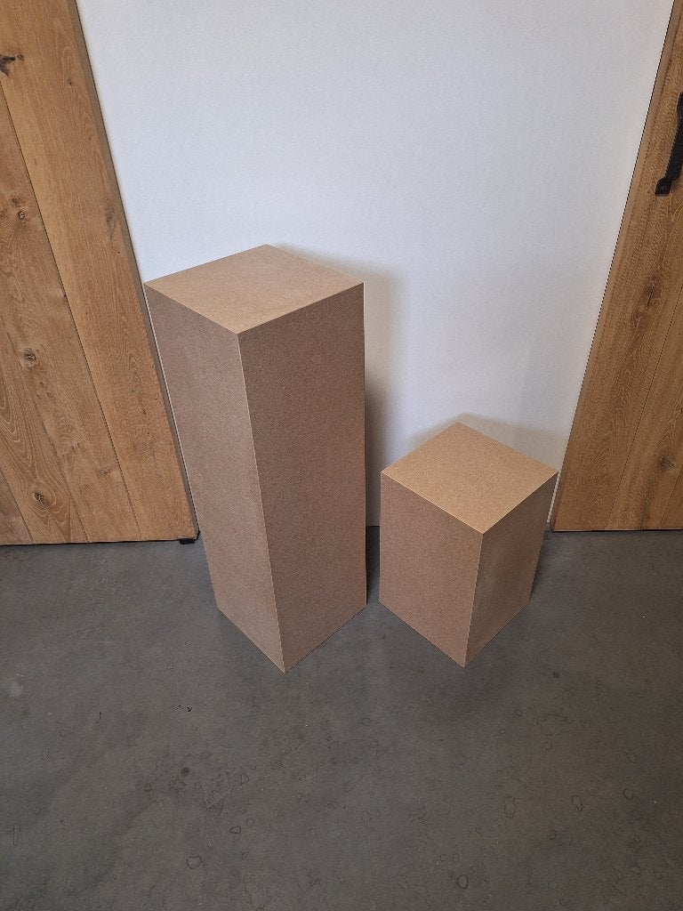 MDF Zuilen / Sokkels (45 cm & 90 cm hoog (maatwerk mogelijk), Ophalen, Nieuw