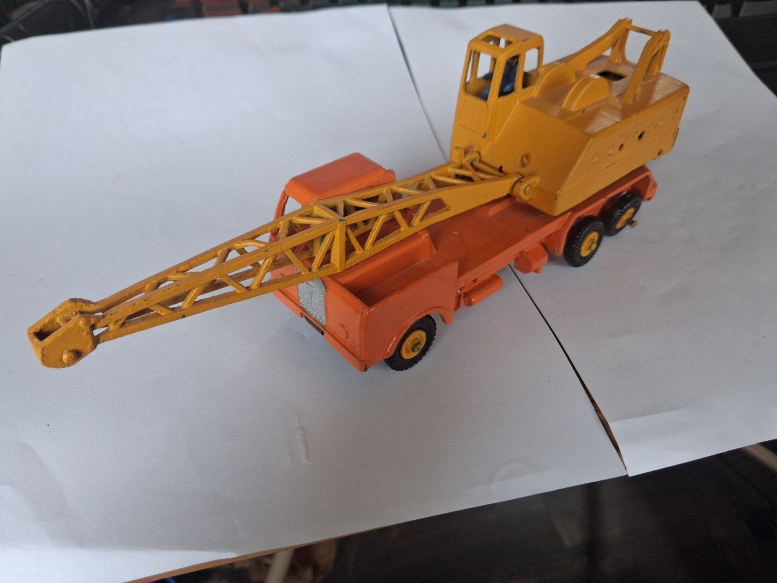 Dinky Supertoys 20 Ton Kraanwagen - Vintage Speelgoed, Ophalen of Verzenden, Gebruikt