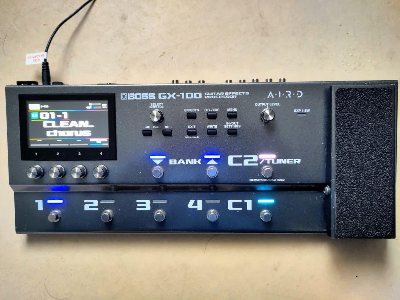 BOSS GX-100 Multi-effect Gitaar Processor, Ophalen of Verzenden, Zo goed als nieuw, Multi-effect
