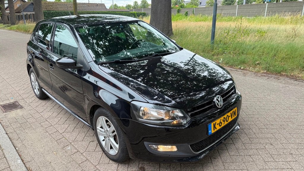 Volkswagen Polo 1.2 TSI BlueMotion Comfortline 2013 MATCH, Auto's, Volkswagen, Voorwielaandrijving, Euro 5, 4 cilinders, Zwart