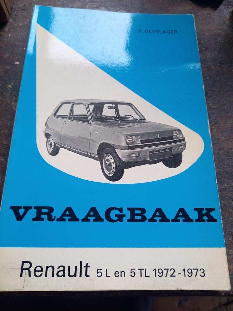 Vraagbaak RENAULT R5 vanaf 1972, Ophalen of Verzenden