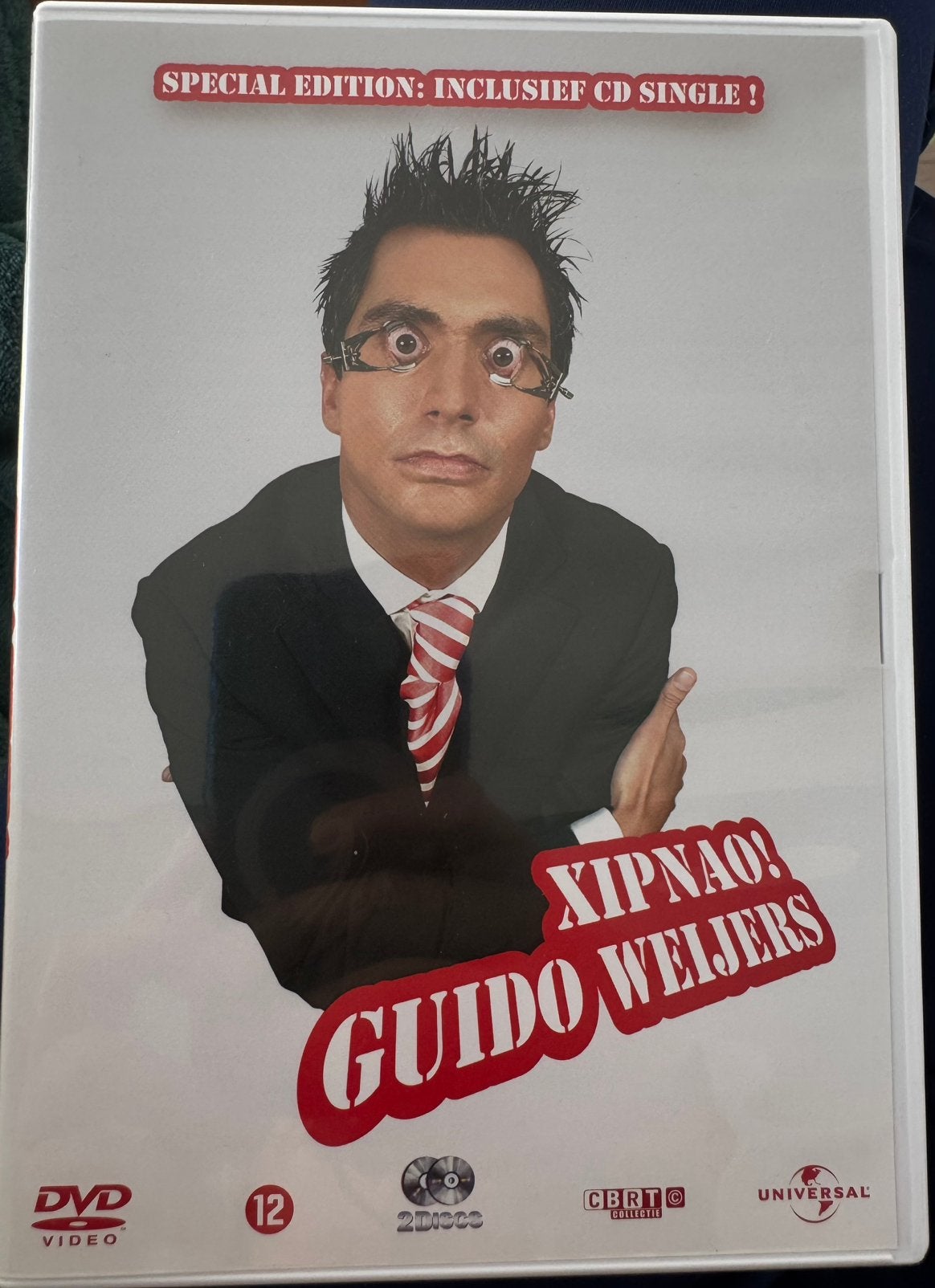 DVD Guido Weijers - Xionao in goede staat, Stand-up of Theatershow, Guido Weijers, Ophalen of Verzenden, Zo goed als nieuw