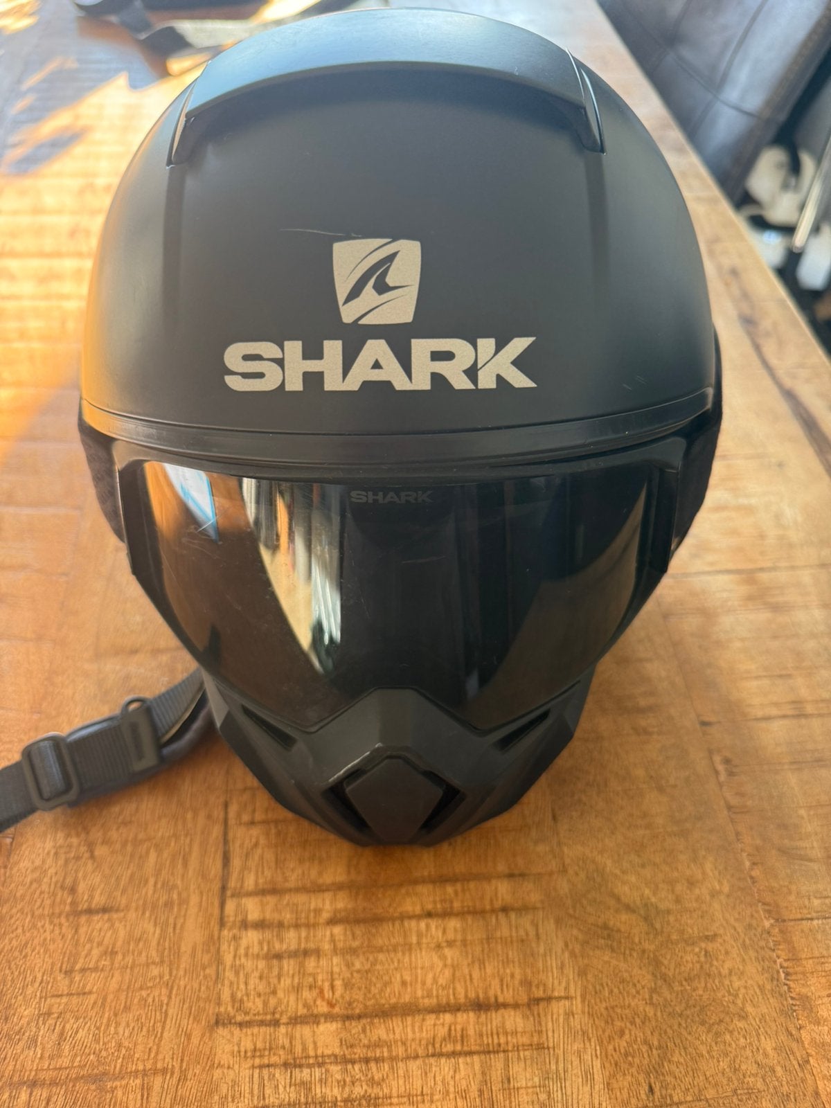 Shark helm, Fietsen en Brommers, Ophalen, Zo goed als nieuw, Medium