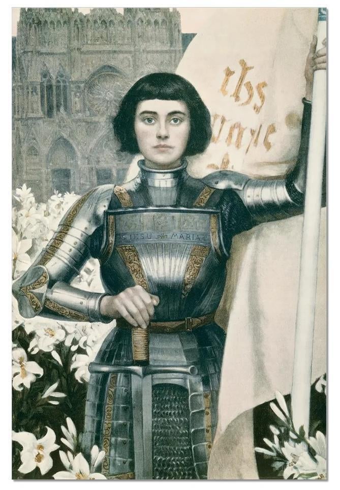JOAN OF ARC Jeanne d'Arc nieuw Poster Affiche, Verzenden, Nieuw, Kaart of Prent