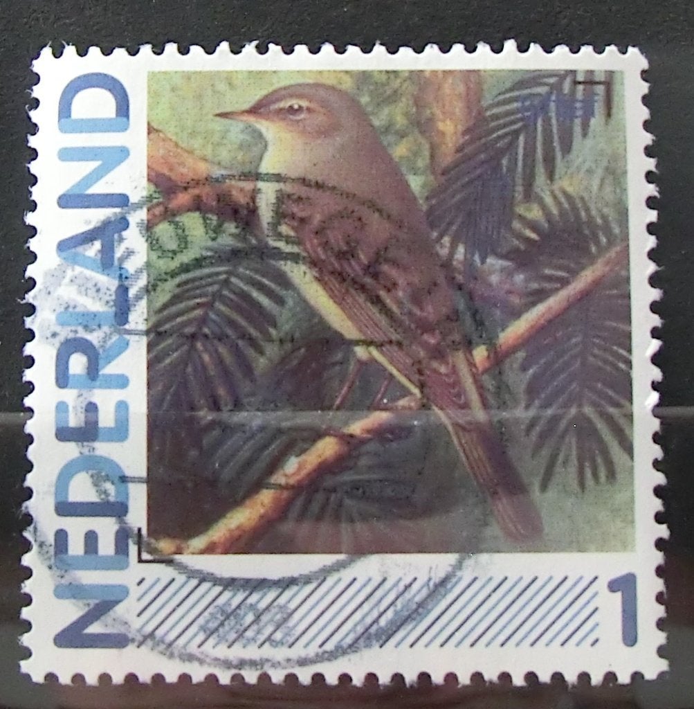 persoonlijke postzegel, Vogels, gest (lees aub) Tjif Tjaf, Ophalen of Verzenden, Na 1940, Gestempeld
