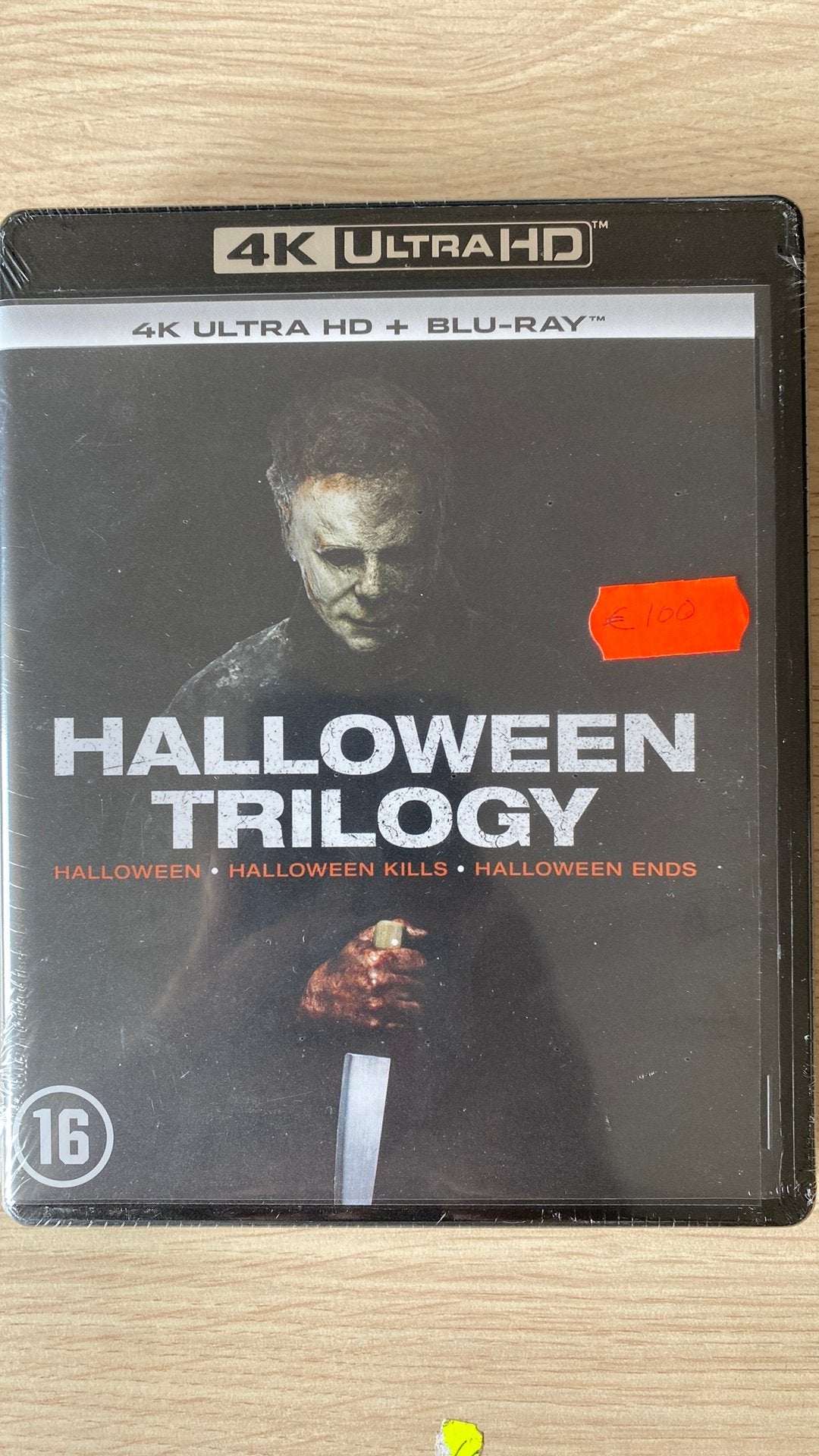 Halloween 1 2 3 4K uhd blu ray NL versie trilogy, Cd's en Dvd's, Ophalen of Verzenden, Nieuw in verpakking, Horror