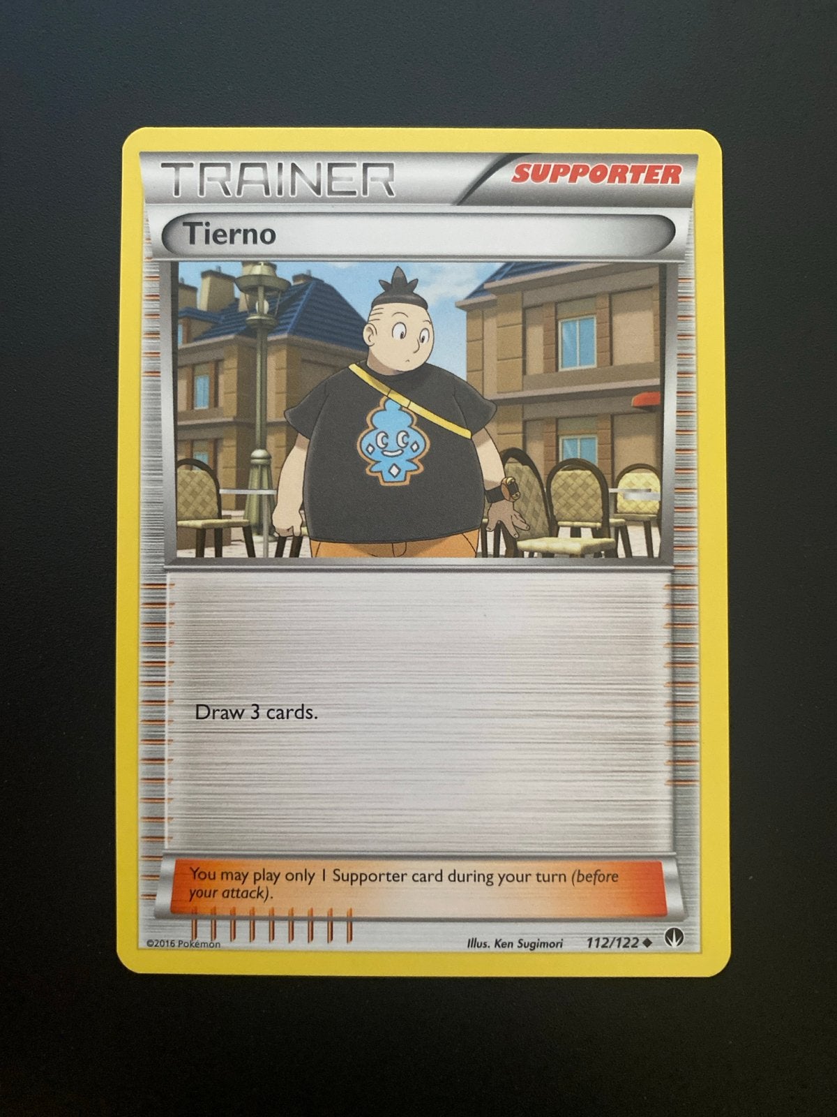 Tierno 112/122 XY Breakpoint (2016) Packfresh Mint!, Ophalen of Verzenden, Zo goed als nieuw, Losse kaart