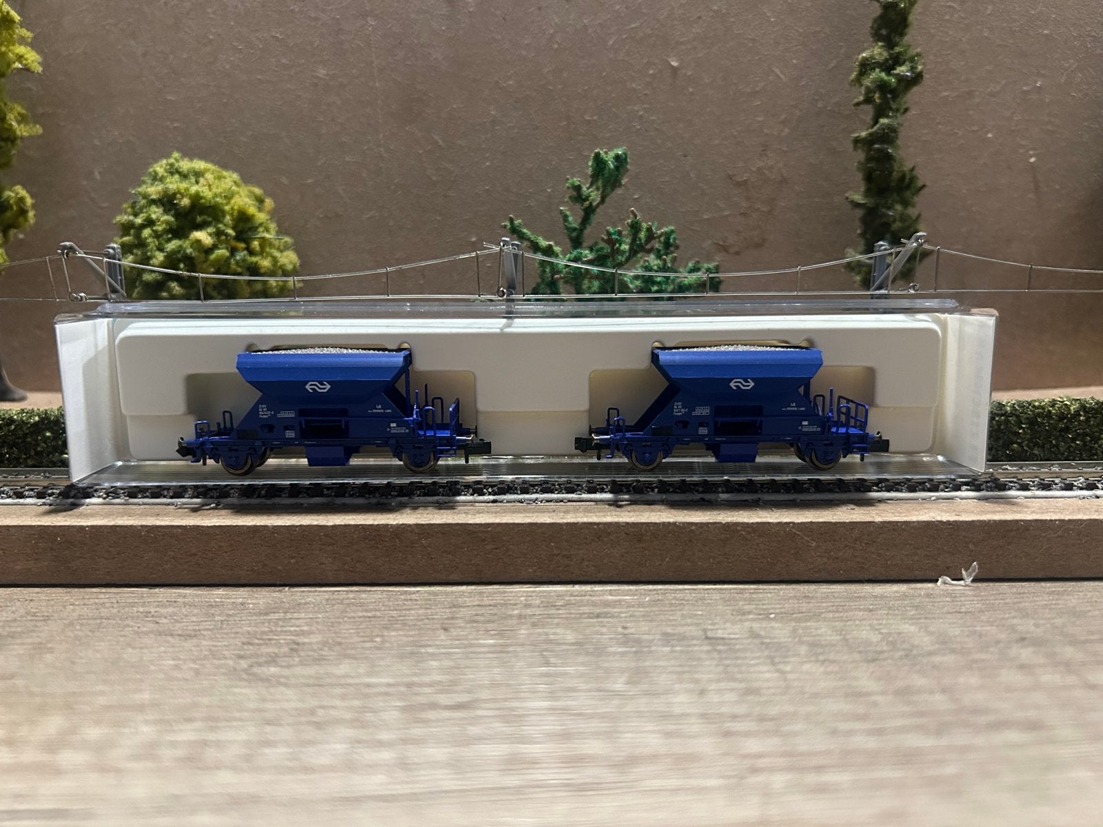 Fleischmann 881107 NS Kolenwagen Set (2 stuks), Hobby en Vrije tijd, Modeltreinen | N-Spoor, Gelijkstroom, Fleischmann, Wagon