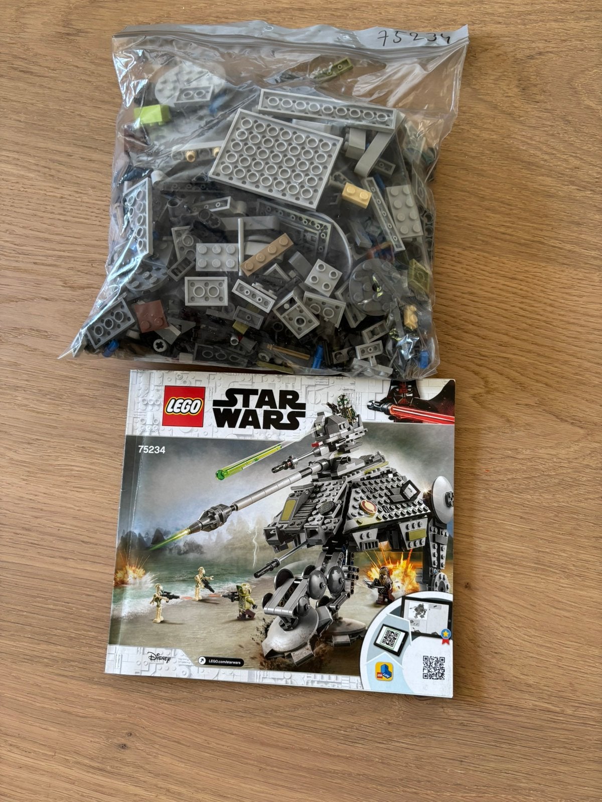 Lego Star Wars 75234 AT-AP Walker, Star Wars, Lego, Ophalen of Verzenden, Zo goed als nieuw
