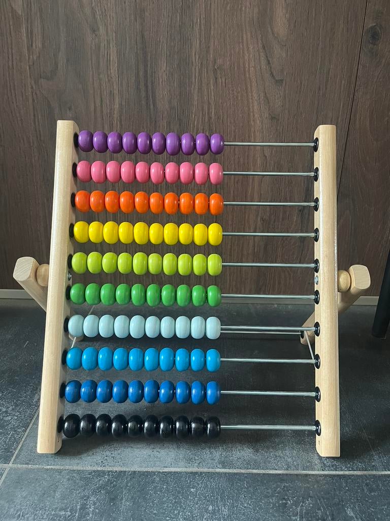 Houten telraam Ikea, Kinderen en Baby's, Speelgoed | Houten speelgoed, Ophalen, Zo goed als nieuw