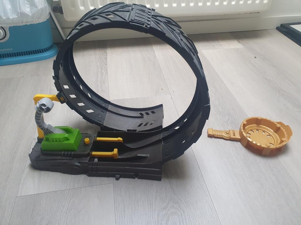 Hot Wheels Monster Trucks GKY00 Racebaan met Looping, Kinderen en Baby's, Speelgoed | Racebanen, Ophalen, Hot Wheels, Racebaan