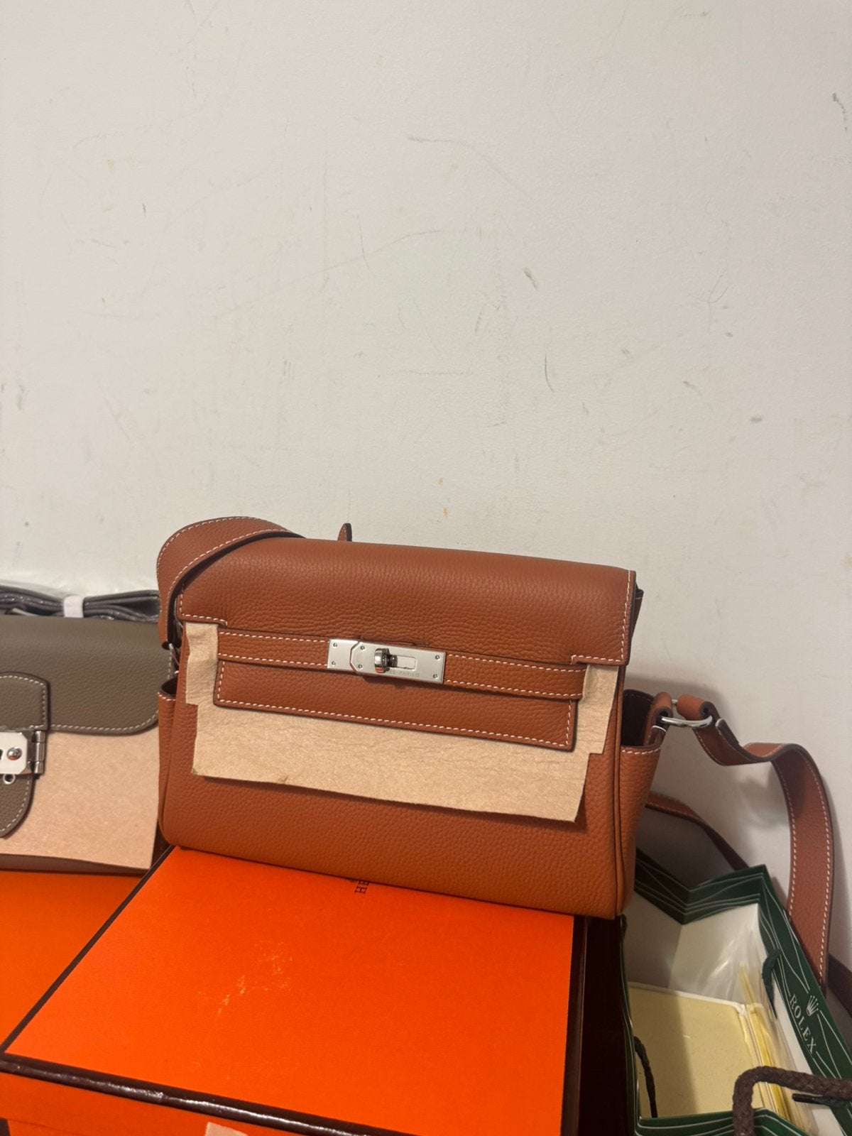 Hermès Kelly Messenger-bag bruin, Ophalen of Verzenden, Nieuw