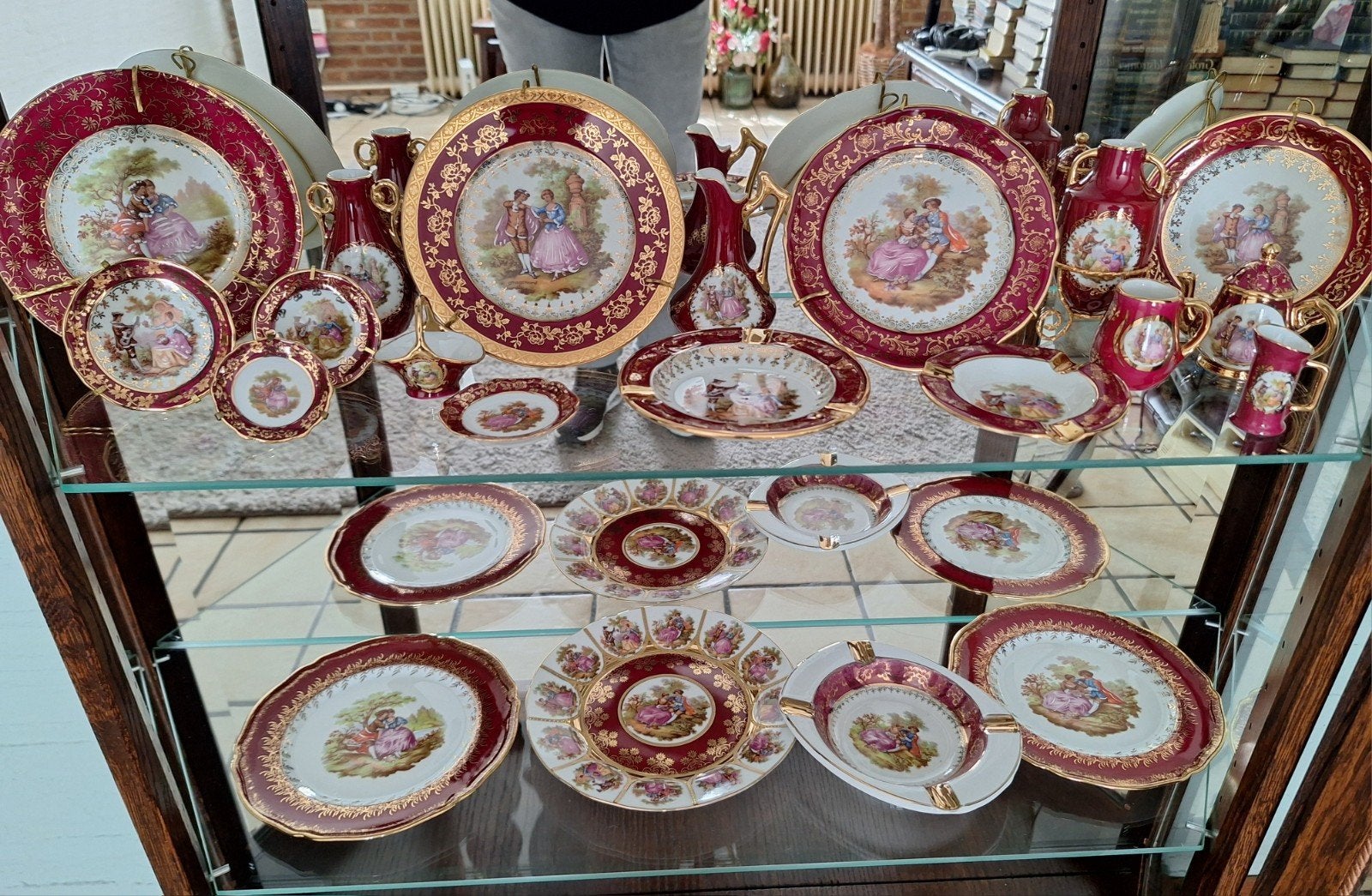 Limoges servies 22 delig, Antiek en Kunst, Antiek | Servies compleet, Ophalen
