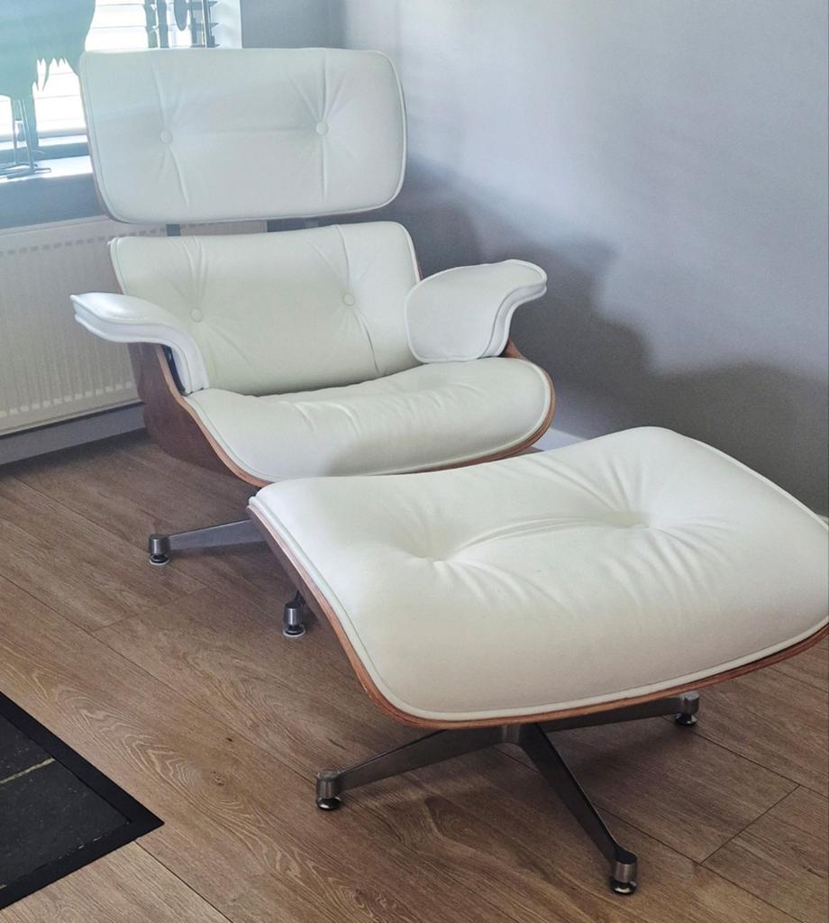 Eames lounge chair and ottoman, Huis en Inrichting, Fauteuils, ., Ophalen of Verzenden, ., .