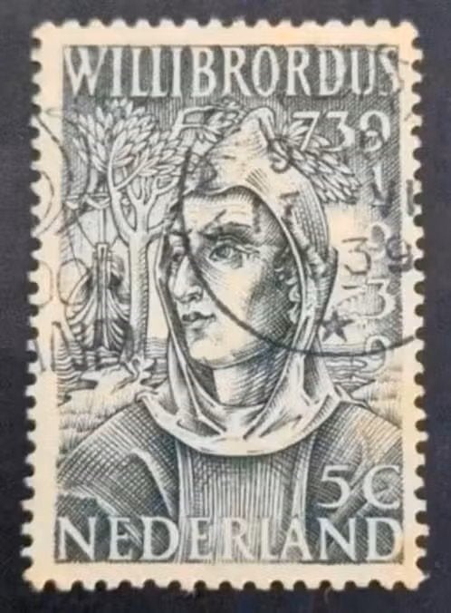 Nederland 1939 - NVPH 325-326 - Willibrord  -ab1, Ophalen of Verzenden, T/m 1940, Gestempeld