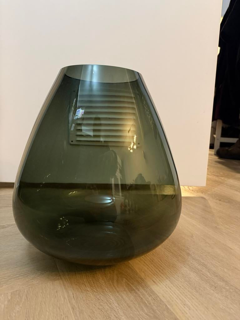 Vaas Smokey Grey Intratuin, Ophalen, Overige kleuren, Minder dan 50 cm, Glas