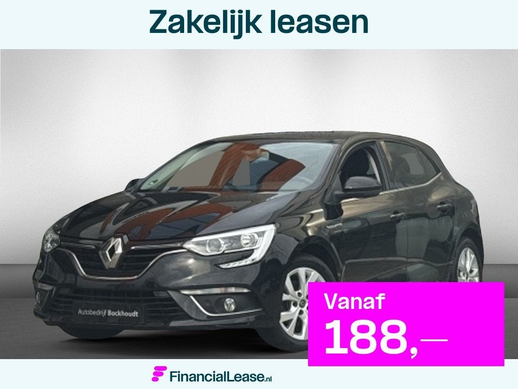 Renault Mégane 1.3 TCe Limited | Navi | Camera | Stoelverw., Automaat, Gebruikt, 4 cilinders, Zwart