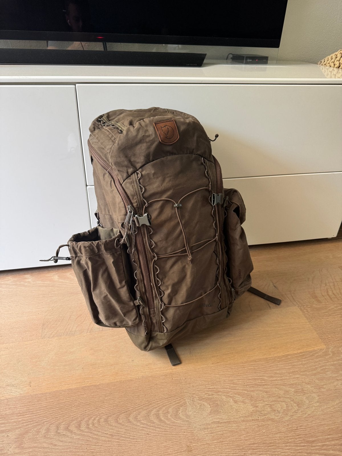 Prachtige Fjallraven singi 28  Inhoud 28 liter  Kleur groen, Ophalen of Verzenden, Zo goed als nieuw, Overige merken