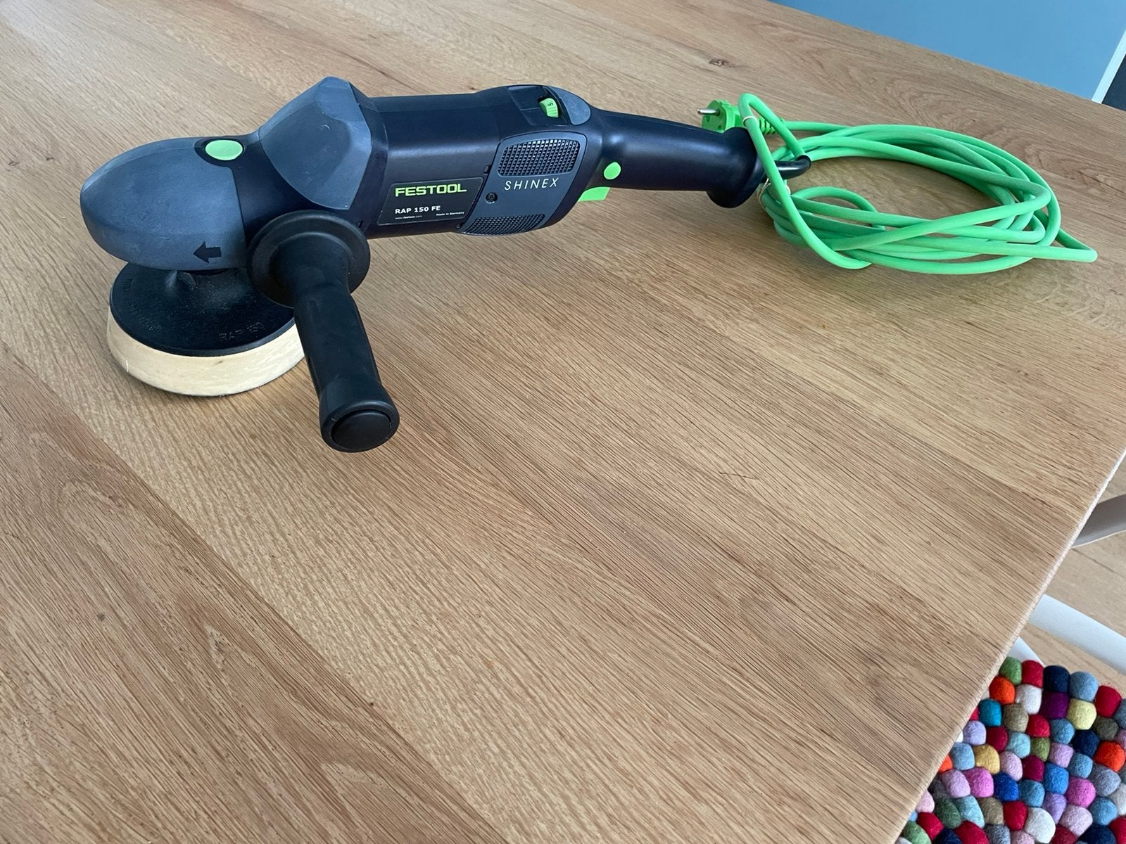 Festool RAP 150 FE polijstmachine, Ophalen of Verzenden, Zo goed als nieuw, 1200 watt of meer, Excentrische schuurmachine
