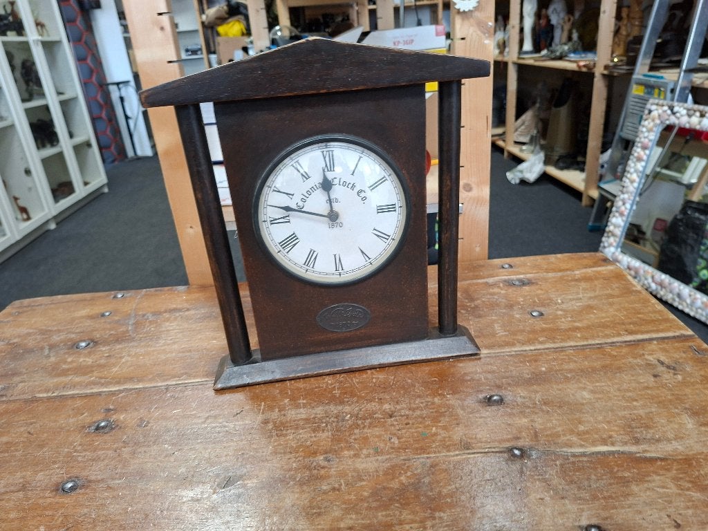 mooie vintage houten staande klok, Huis en Inrichting, Ophalen of Verzenden, Nieuw, Wandklok