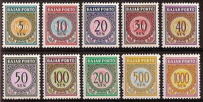 Indonesie Port 29/38 postfris 1966, Ophalen of Verzenden, Postfris, Zuidoost-Azië