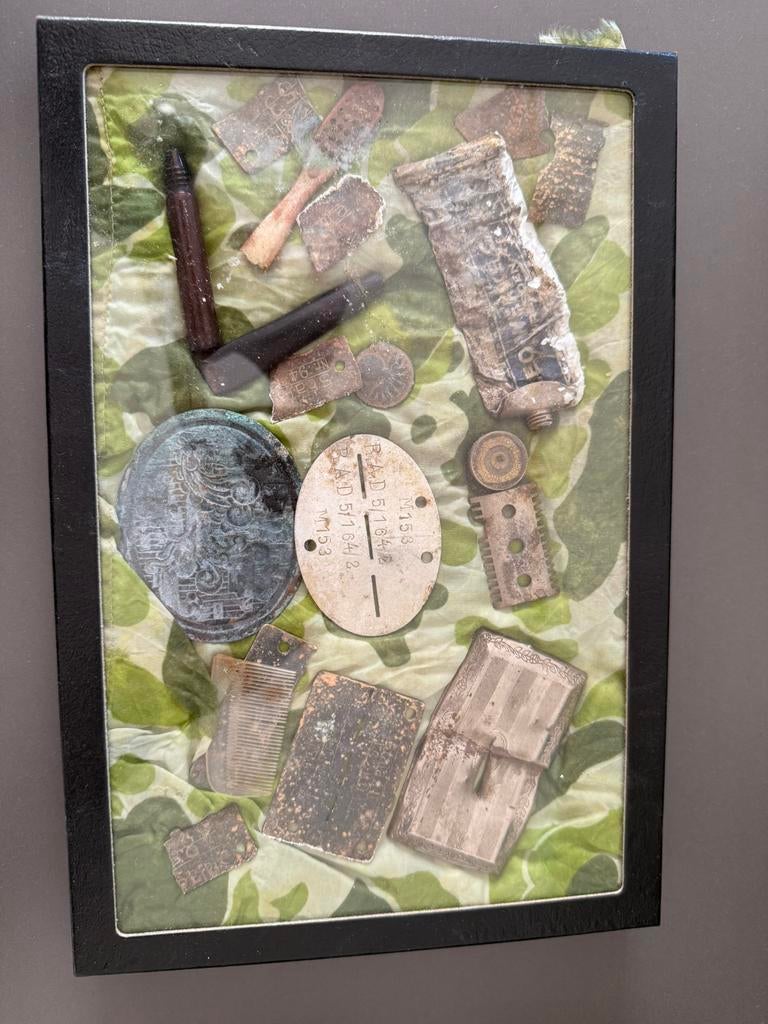 WW11 ww2 bodemvondsten, Verzamelen, Militaria | Tweede Wereldoorlog, Ophalen of Verzenden, Duitsland, Hulzen of Bodemvondsten