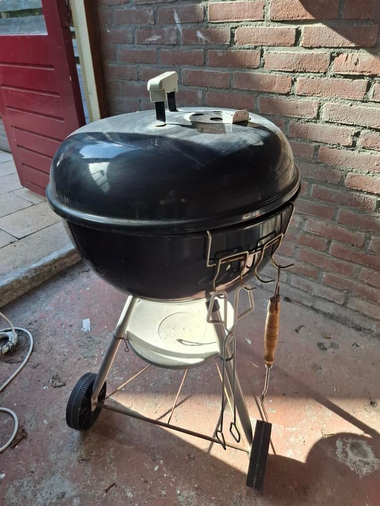 Weber BBQ 47cm met accessoires en kolen (gratis), Ophalen, Gebruikt, Weber