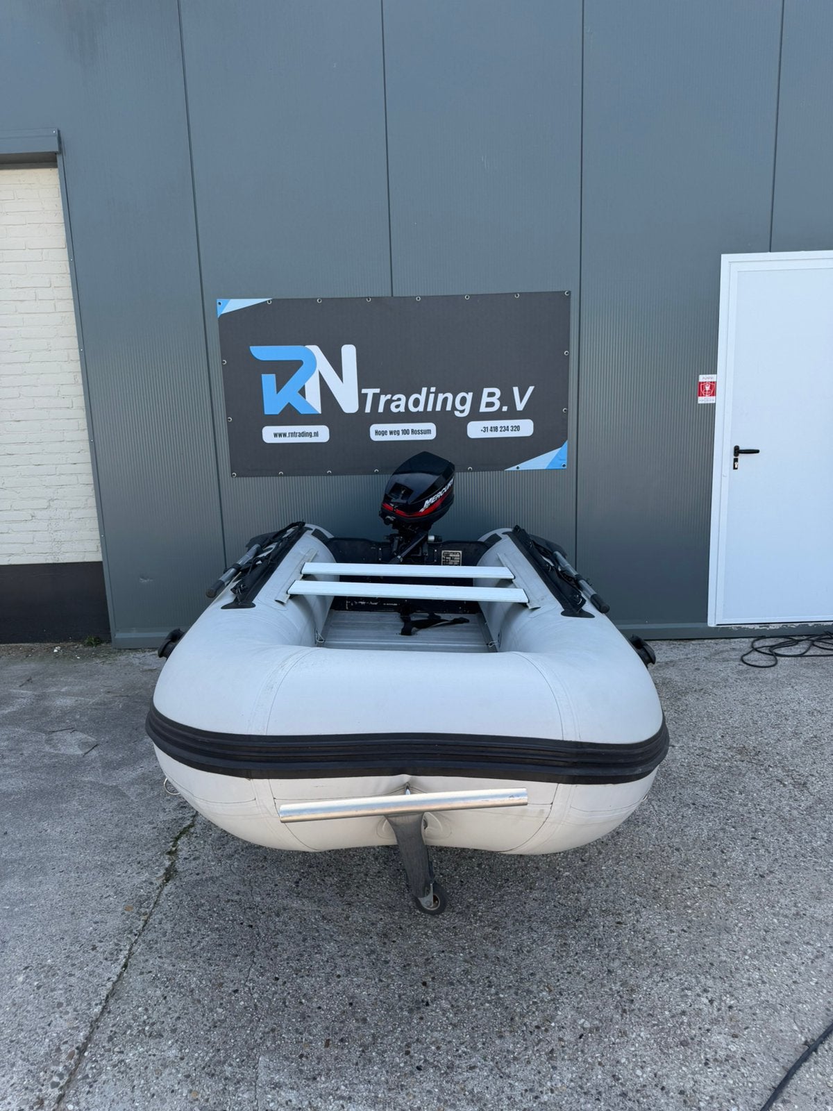NEMAXX 330 RUBBERBOOT + MERCURY 8PK 2-TAKT SET, Ophalen of Verzenden, Zo goed als nieuw, Inclusief motor, Mercury