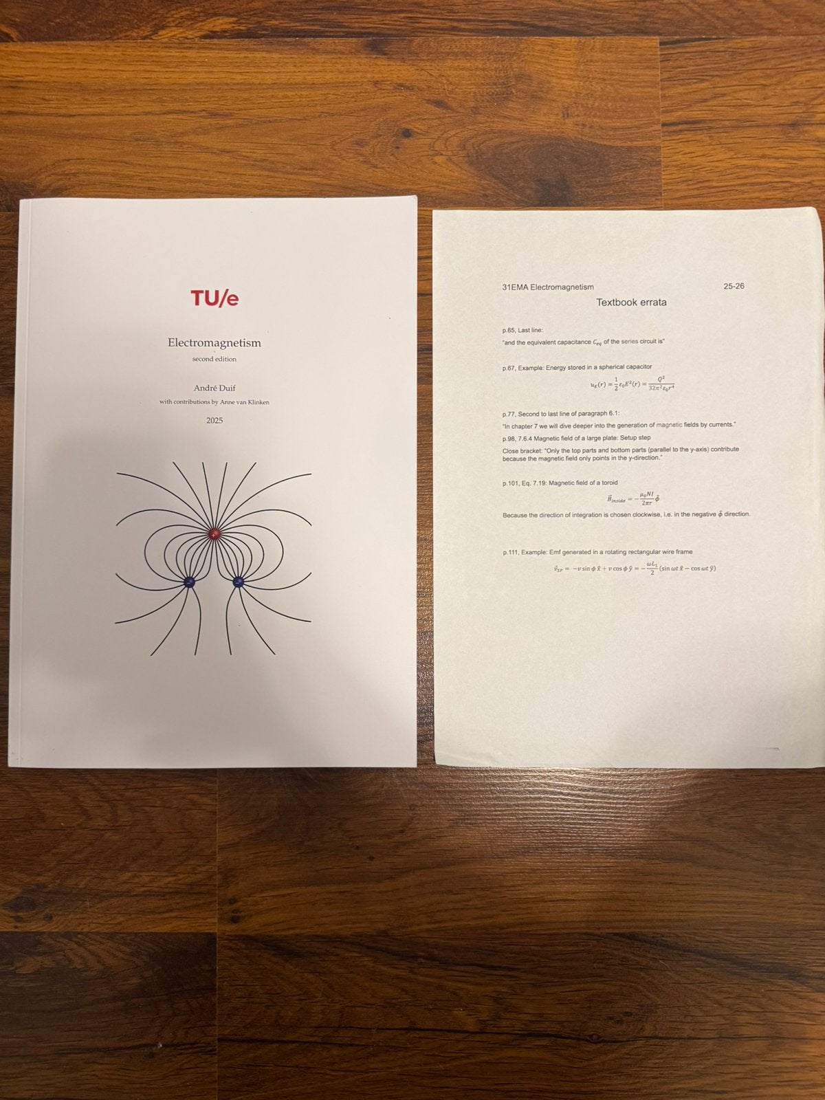 31EMA electromagnetism TUE, Ophalen of Verzenden, Zo goed als nieuw
