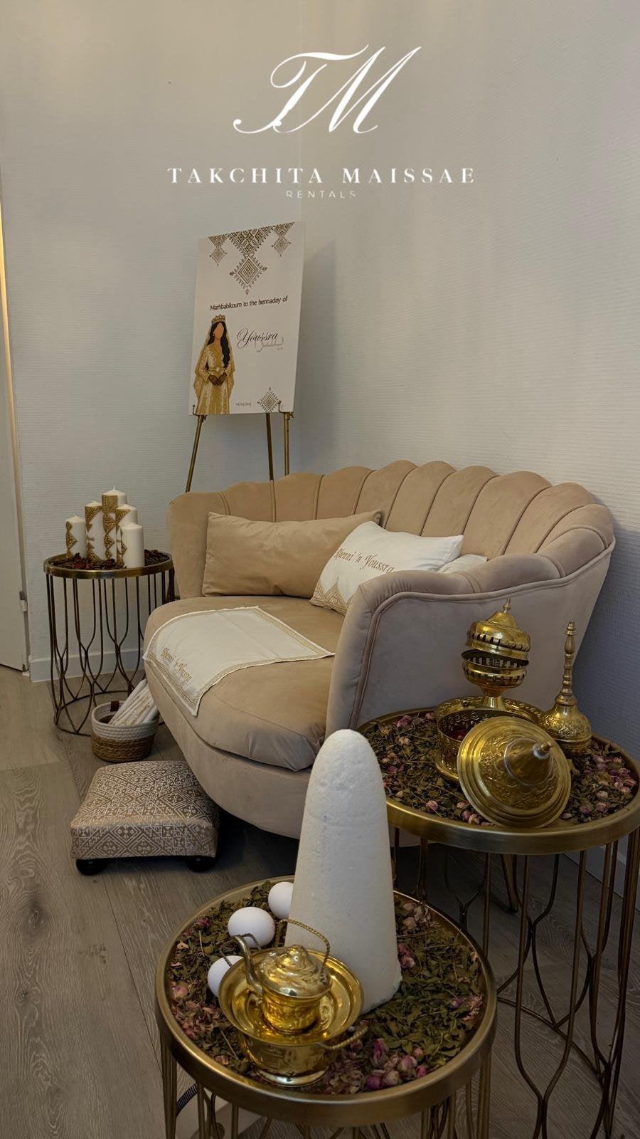 Henna set met bank te huur, Ophalen, Overige