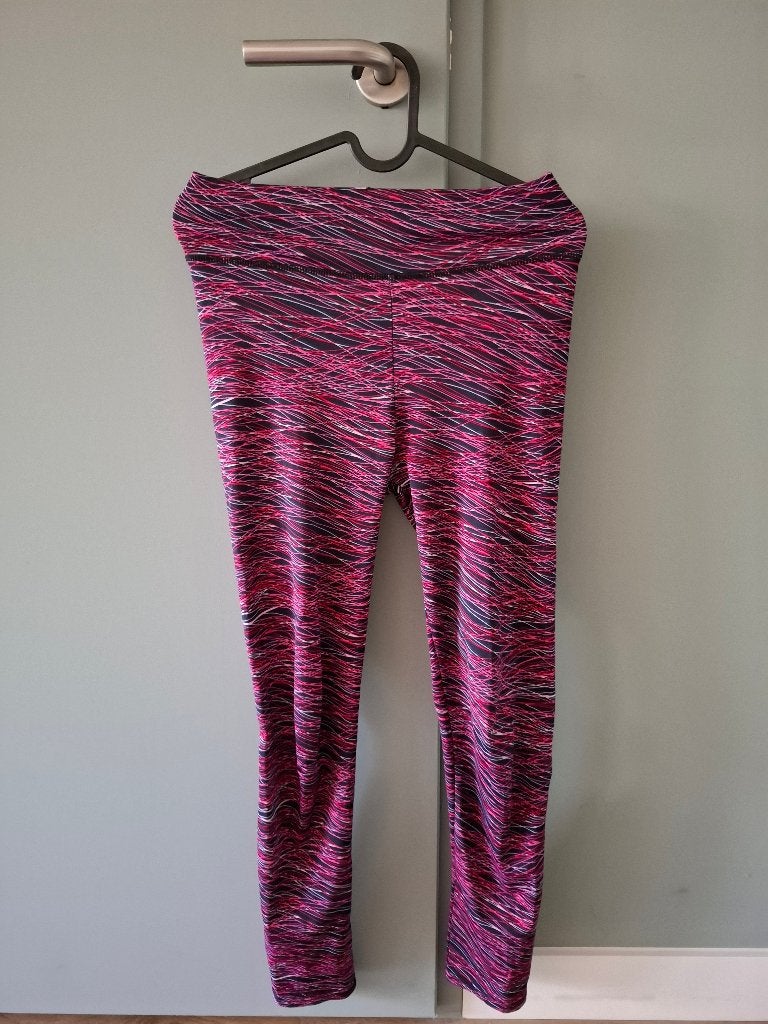Sportlegging met abstract patroon, M, Maat 38/40 (M), Meerkleurig, Ophalen of Verzenden, Fitness of Aerobics
