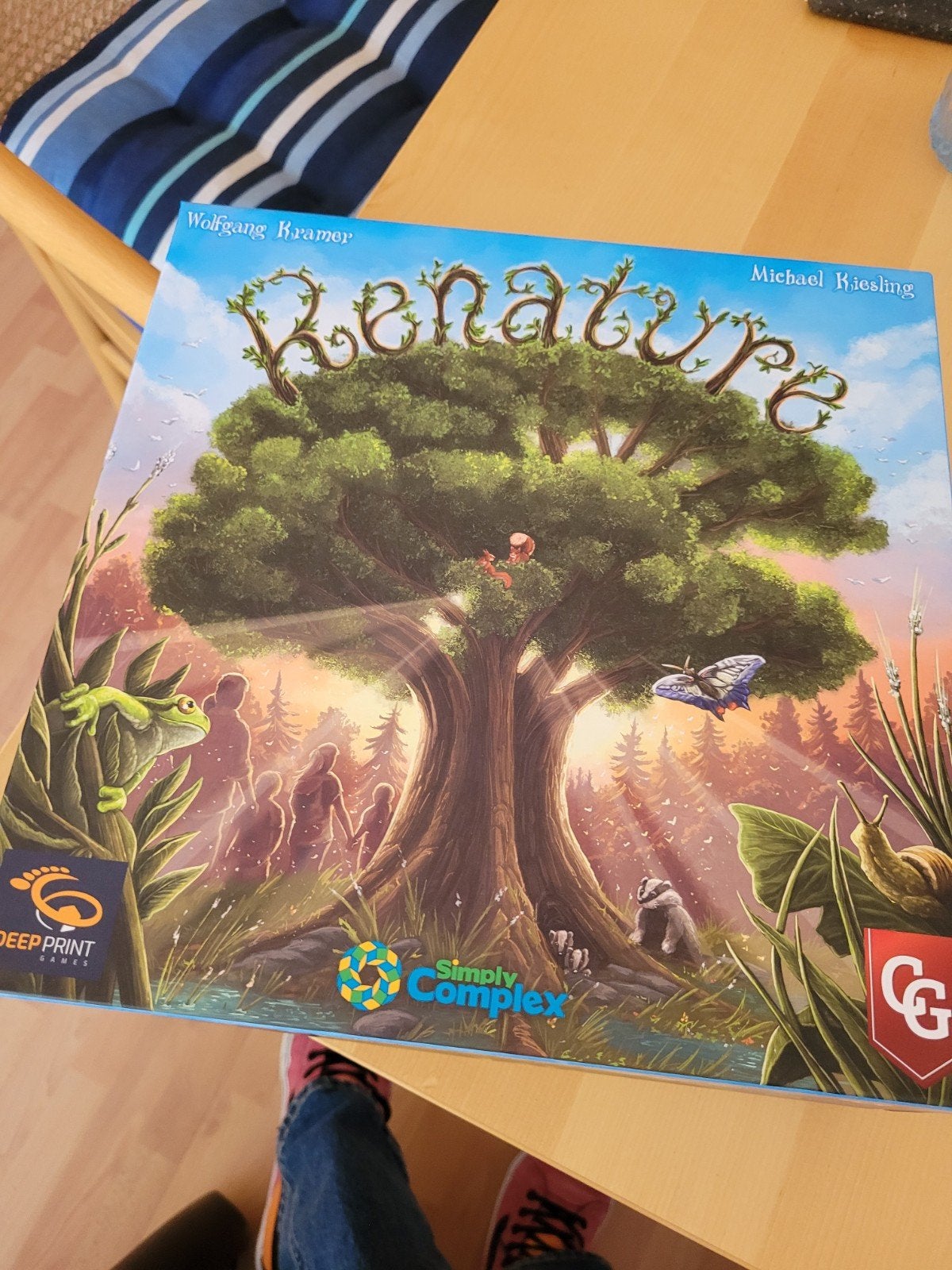 Renature Bordspel - Strategisch en Milieuthema, Hobby en Vrije tijd, Gezelschapsspellen | Bordspellen, Een of twee spelers, Ophalen of Verzenden