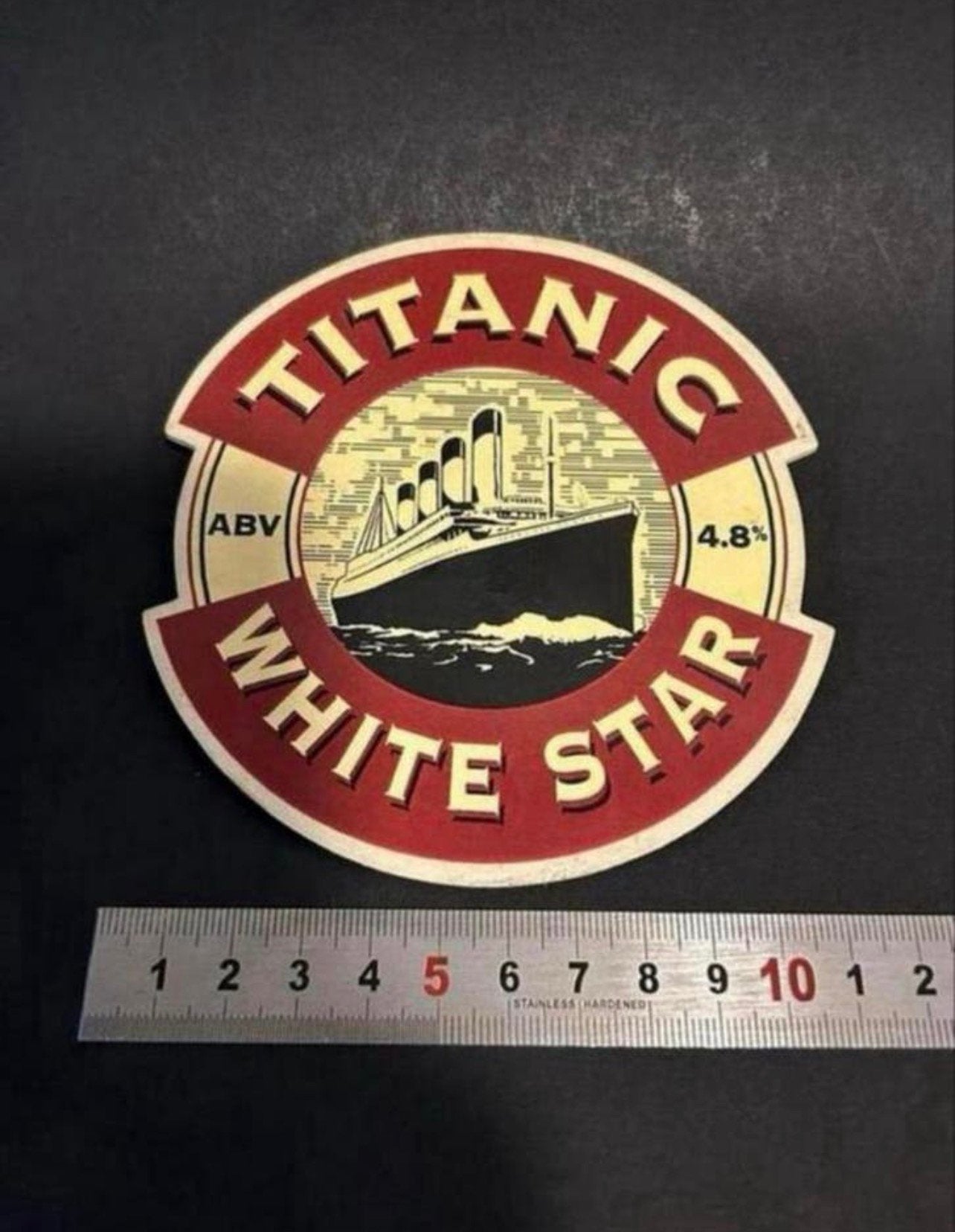 Titanic Tapruiter Plaat, Verzamelen, Ophalen of Verzenden, Zo goed als nieuw