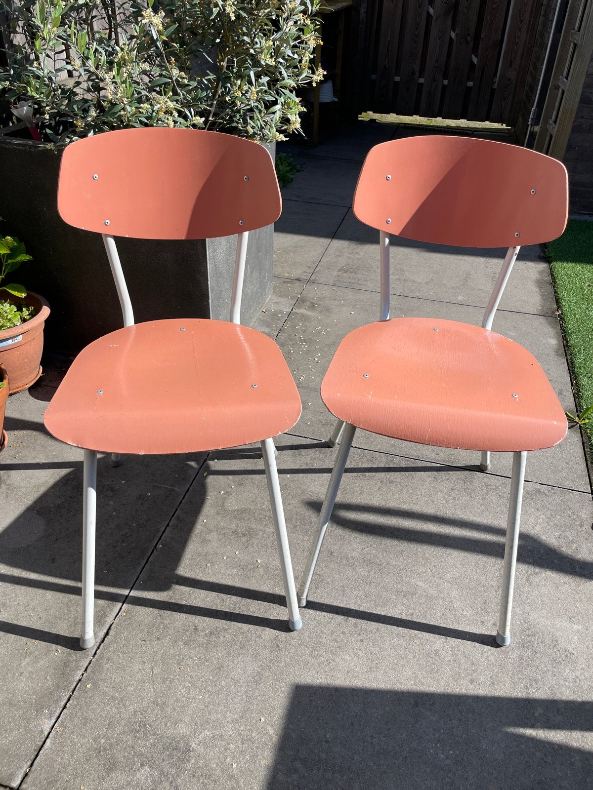 GRATIS! 2 leuke stoelen, Ophalen, Gebruikt, Twee, Overige kleuren