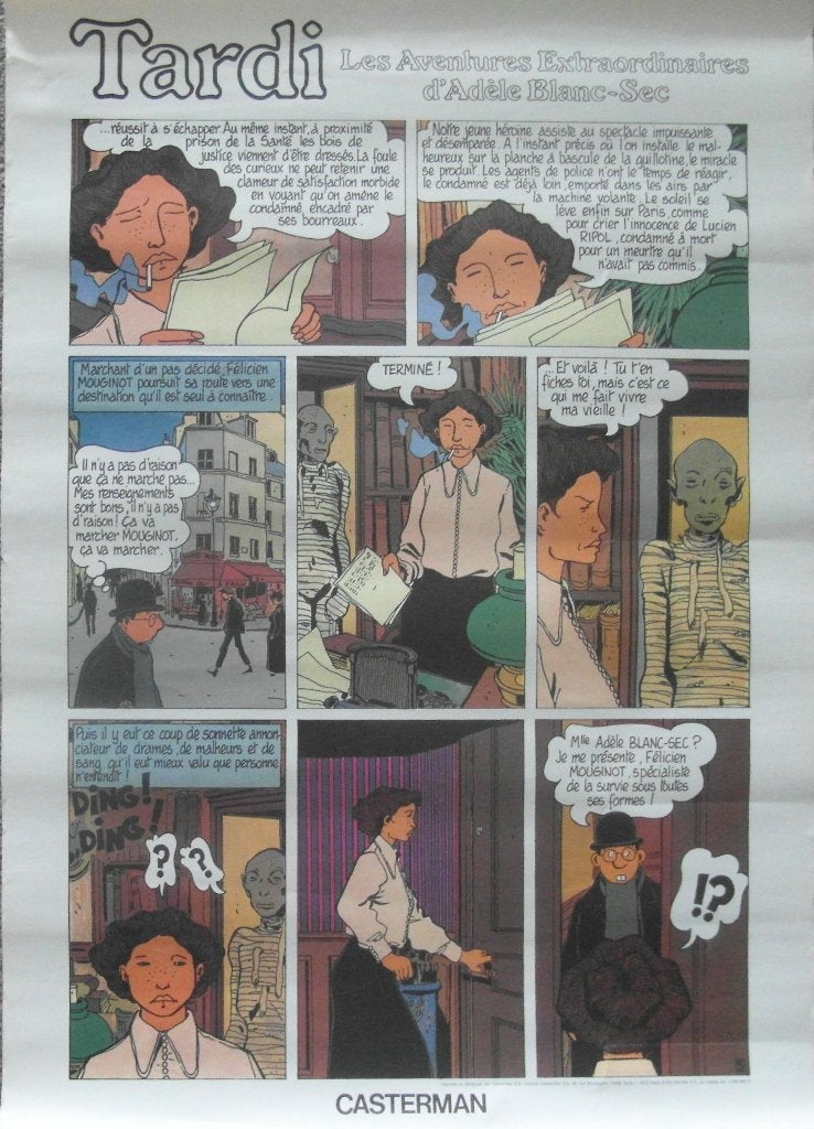 Poster Tardi Isabelle Avondrood, Ophalen of Verzenden, Gebruikt, Deurposter of groter