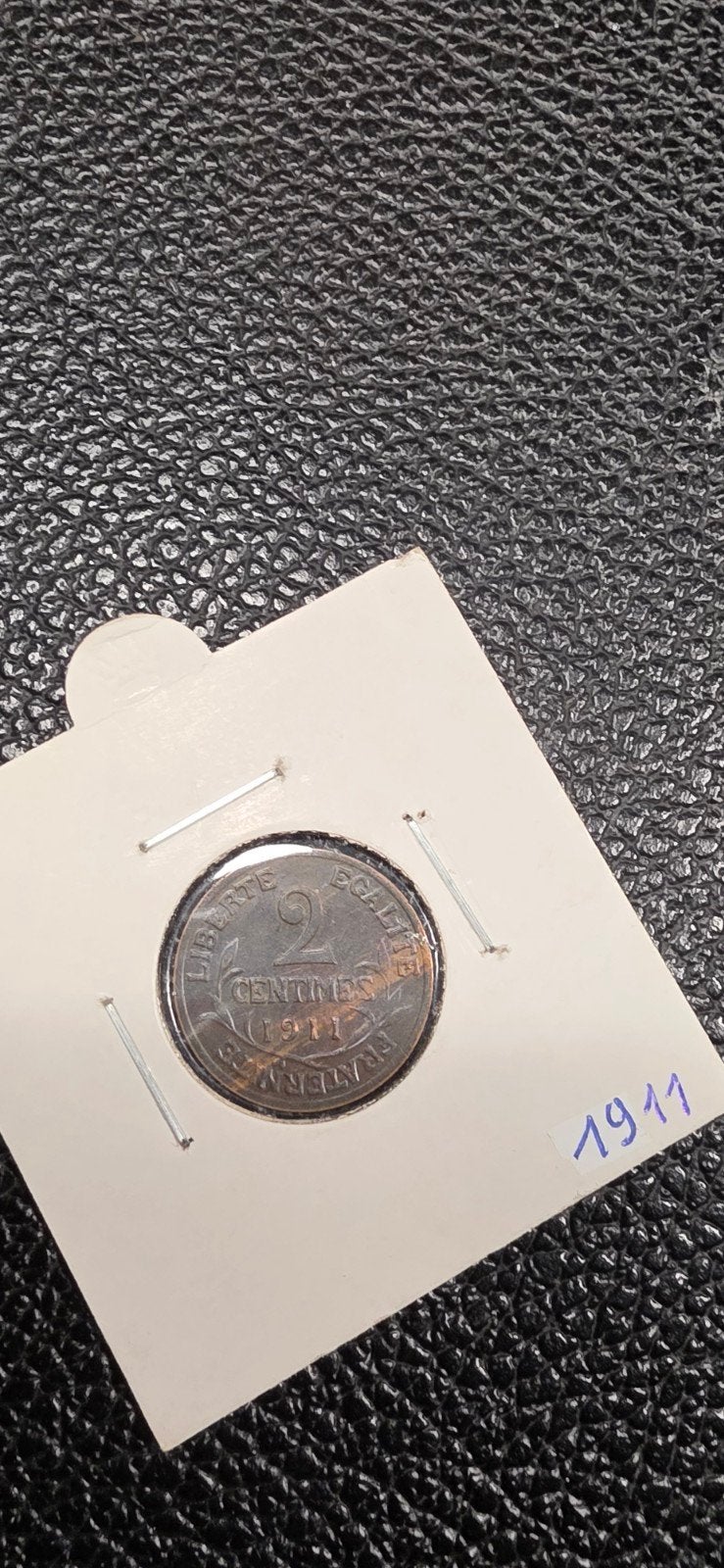 Frankrijk 2 centimes 1911, Ophalen of Verzenden, Frankrijk
