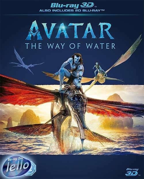 Blu-ray 3D: Avatar 2: The Way of Water (2022) UK niet NLO, Cd's en Dvd's, Ophalen of Verzenden, Nieuw in verpakking, 3D Blu-ray