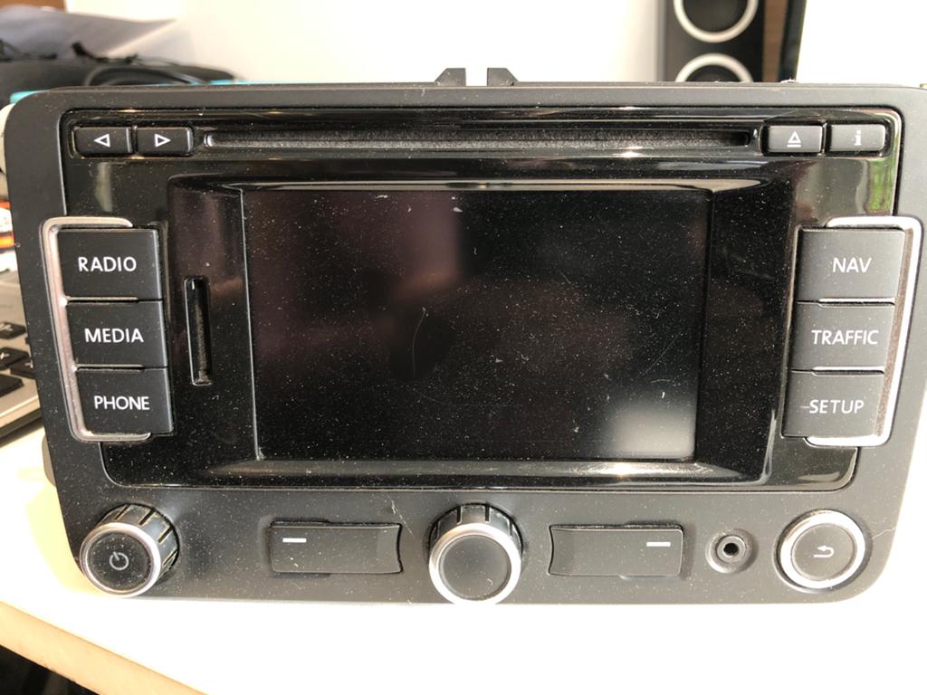 Autoradio VW Transporter T5 T6 - RNS 315 Navigatie, Ophalen of Verzenden, Gebruikt