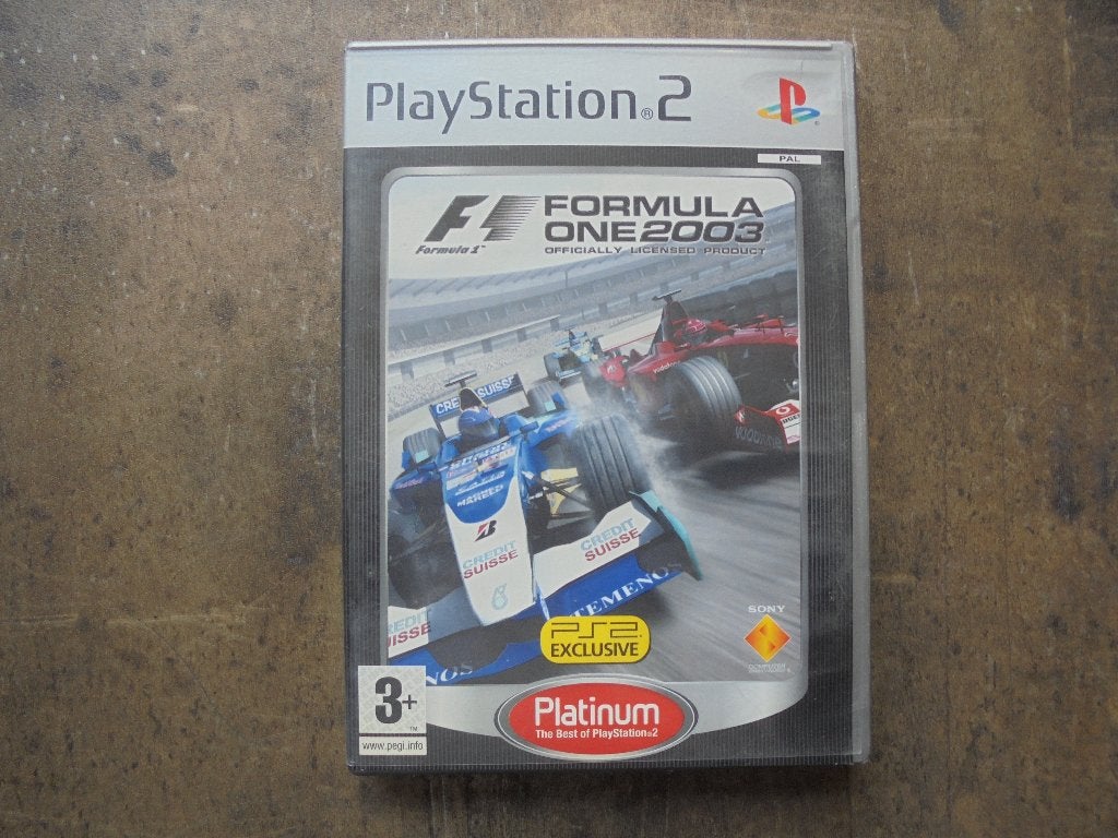 Formula One 2003 voor PS2 (zie foto's), Gebruikt, 1 speler, Racen en Vliegen, Ophalen of Verzenden