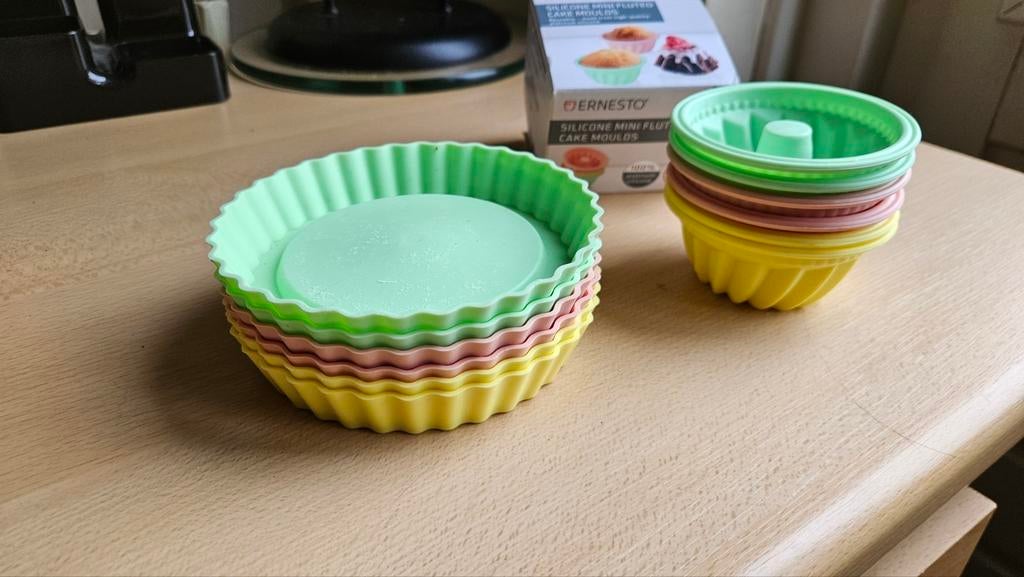 Siliconen bakvormpjes, Ophalen of Verzenden, Nieuw, Taarten of Cupcakes, Bakvorm