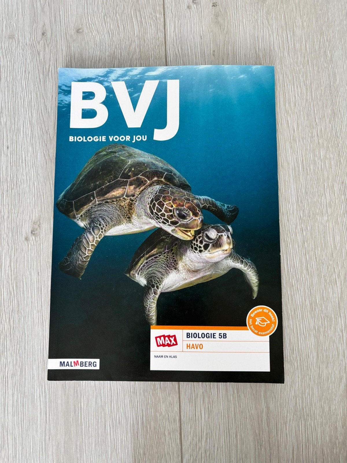 Biologie voor jou - MAX - leeropdrachtenboek B 5 havo 7.0, Boeken, Ophalen of Verzenden, Zo goed als nieuw, Overige niveaus, Nederlands