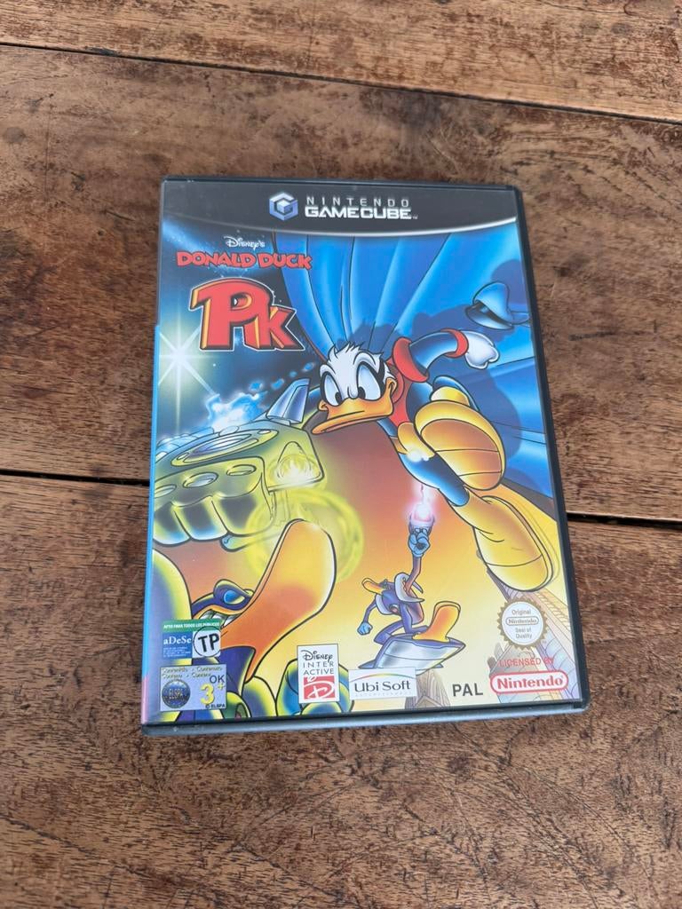 Donald Duck PK gamecube, Avontuur en Actie, 1 speler, Ophalen of Verzenden, Zo goed als nieuw