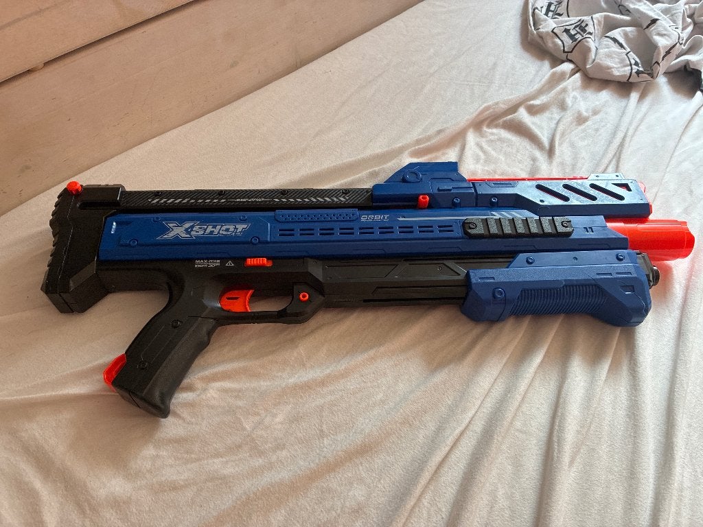 X-Shot Orbit Nerf Pistool - Zo goed als nieuw, Ophalen of Verzenden, Zo goed als nieuw