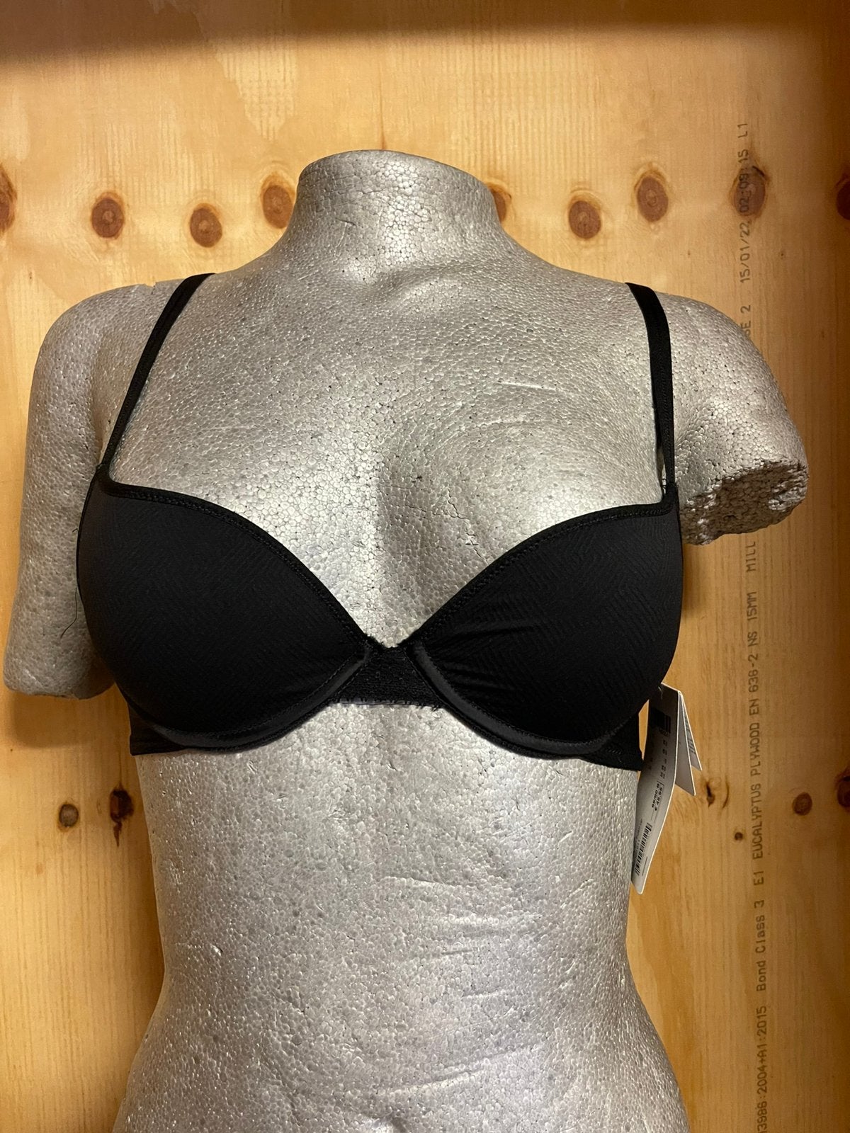 Passionata push up bh 65b model 40h211, Verzenden, Zwart, BH